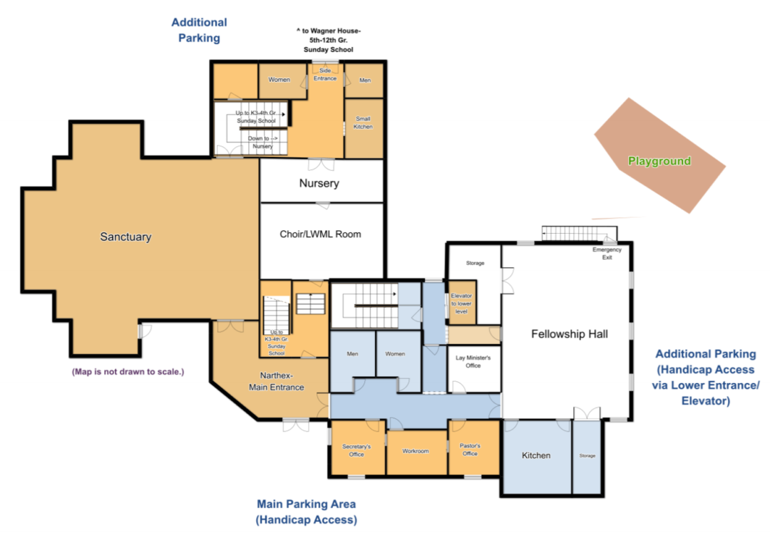 Service Times & Directions Mt. Olive Lutheran Church