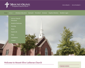 Mount Olive's Website